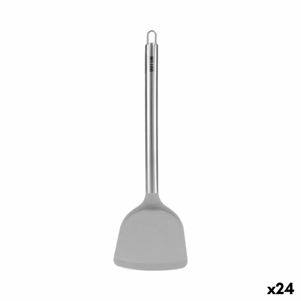 Paletta da Cucina Quttin Silicone Acciaio 35 x 10,9 cm (24 Unità)