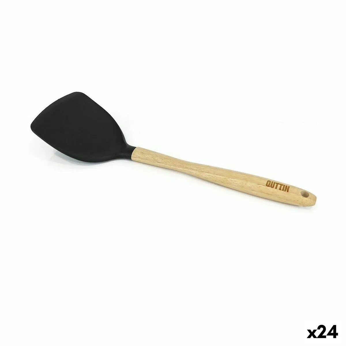 Paletta da Cucina Quttin Nylon Legno 33,5 x 10,3 cm (24 Unità)