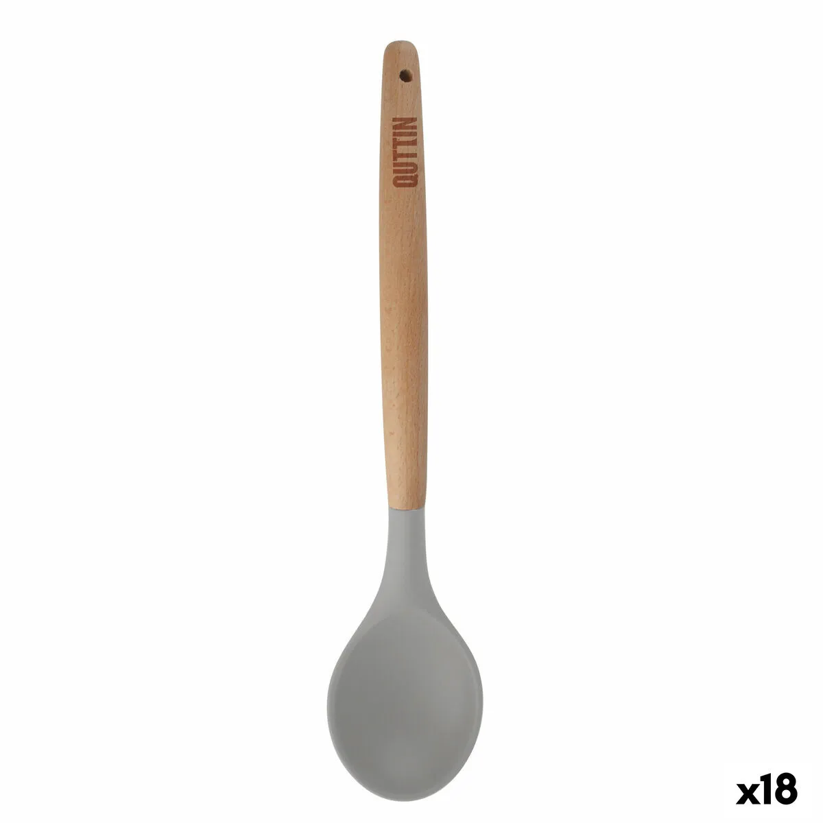 Mestolo Quttin Legno 31,8 x 6,7 cm (18 Unità)