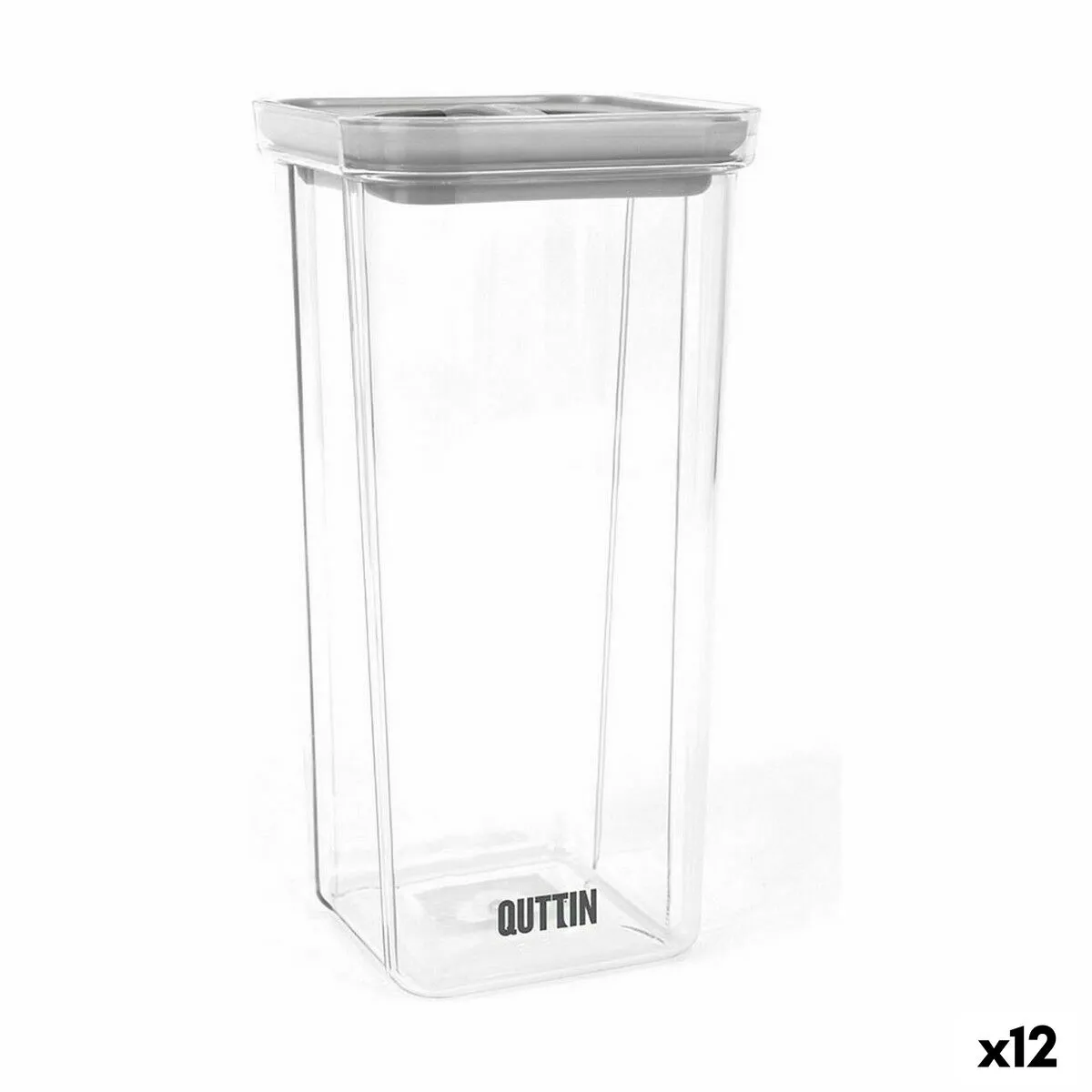 Vaso Quttin Ermetico PET 1,5 L (12 Unità)