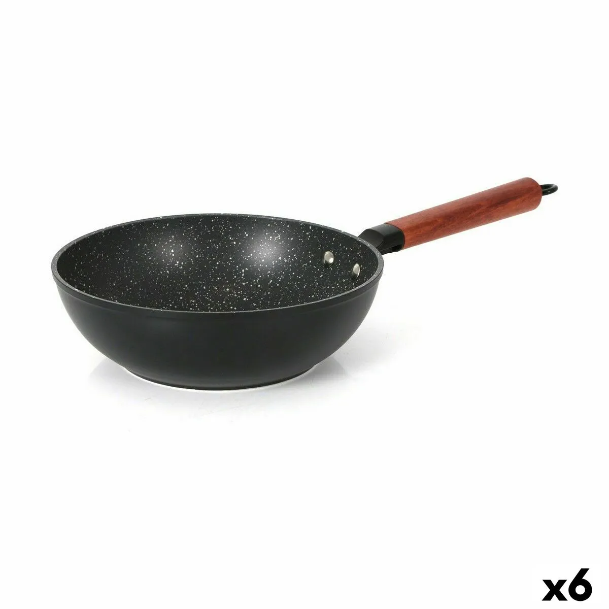 Padella Wok Quttin Doha Alluminio Forgiato 47 x 24 x 8 cm (6 Unità)