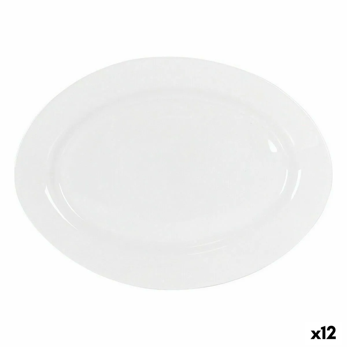 Teglia da Cucina La Mediterránea Temara Ovale 35,5 x 25 cm (12 Unità)