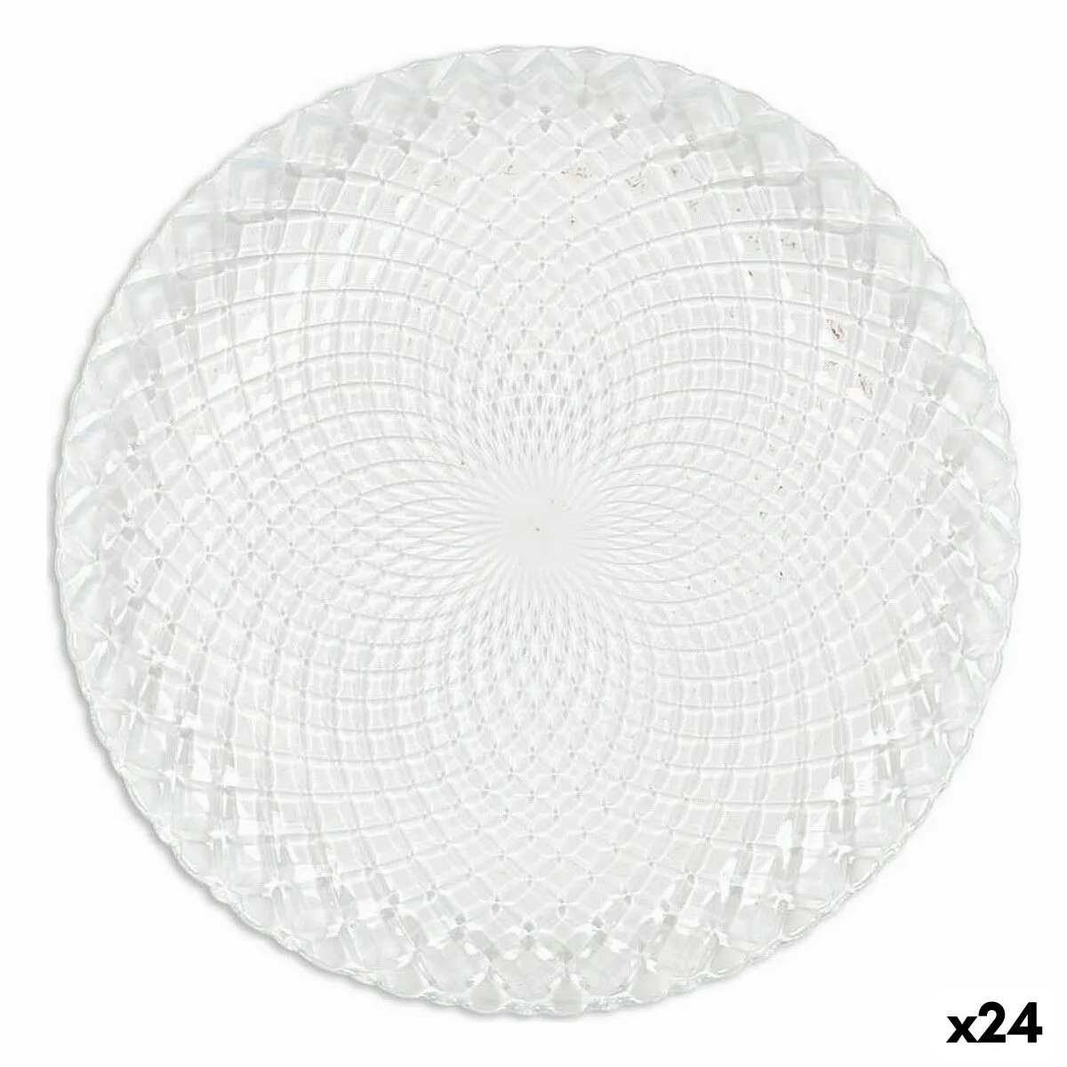 Piatto per Dolce La Mediterránea Diamond ø 19 x 1,7 cm (24 Unità)