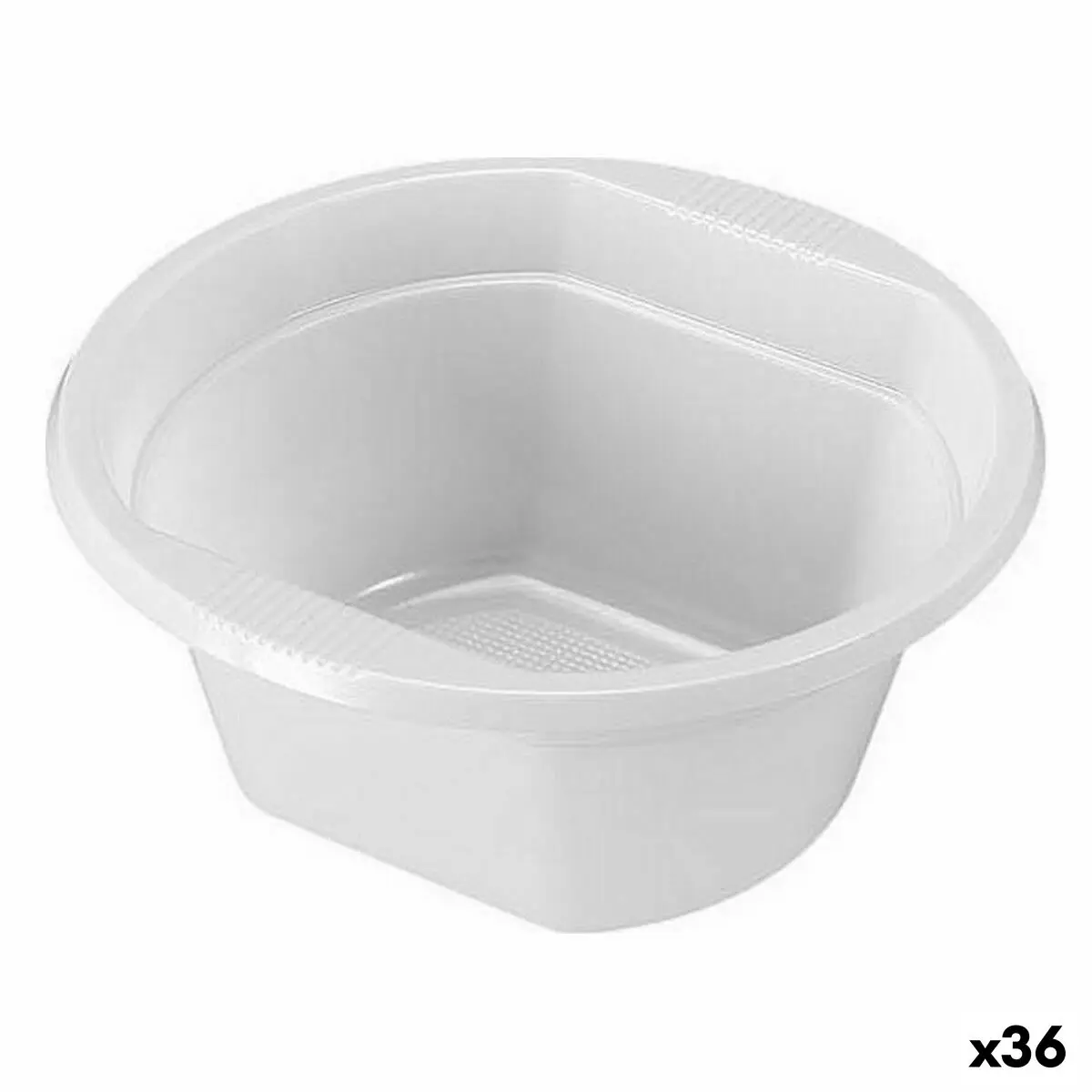 Set di ciotole riutilizzabili Algon 250 ml Bianco Plastica 12 Pezzi (36 Unità)