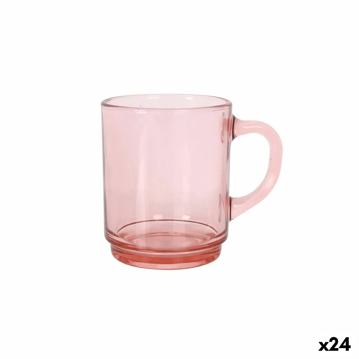 Tazza Duralex Versailles Rosa 260 ml (24 Unità)