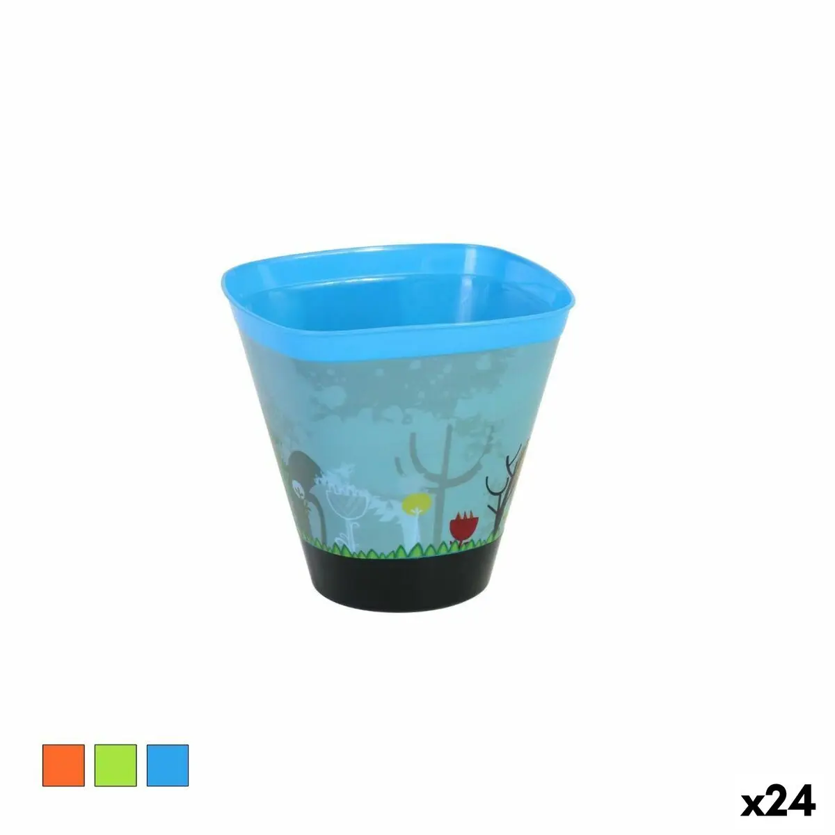 Vaso Little Garden Conico 10 x 10 x 10 cm (24 Unità)