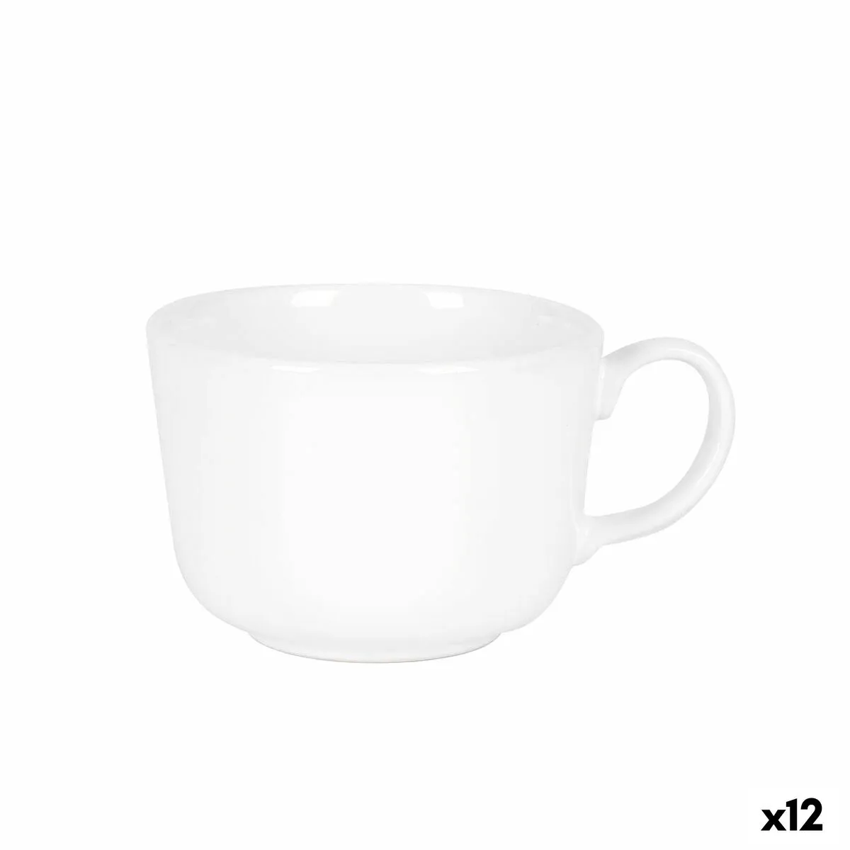 Tazza Quid Bianco 500 ml (12 Unità)