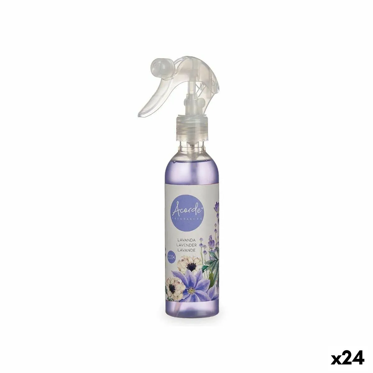 Diffusore Spray Per Ambienti Lavanda 200 ml (24 Unità)