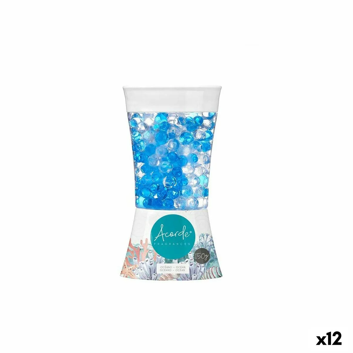 Deodorante per Ambienti Oceano 150 g Gel (12 Unità)