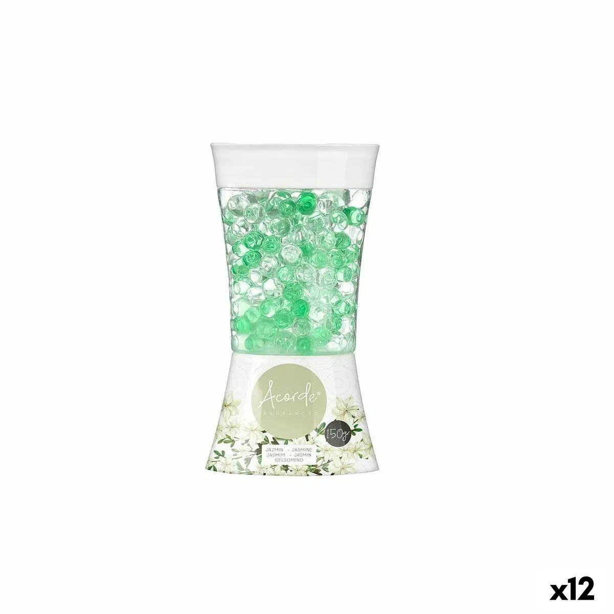 Deodorante per Ambienti Gelsomino 150 g Gel (12 Unità)