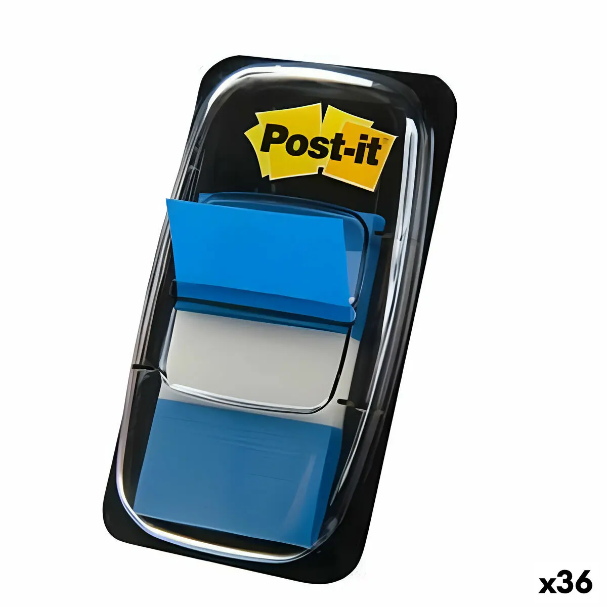 Note Adesive Post-it Index 680 Azzurro 25 x 43 mm (36 Unità)