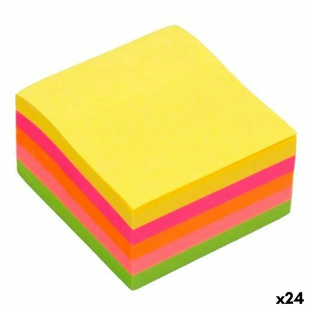 Note Adesive Bismark Multicolore 50 x 50 mm (24 Unità)