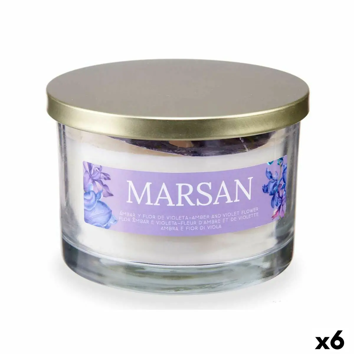 Candela Profumata Marsan 400 g (6 Unità)