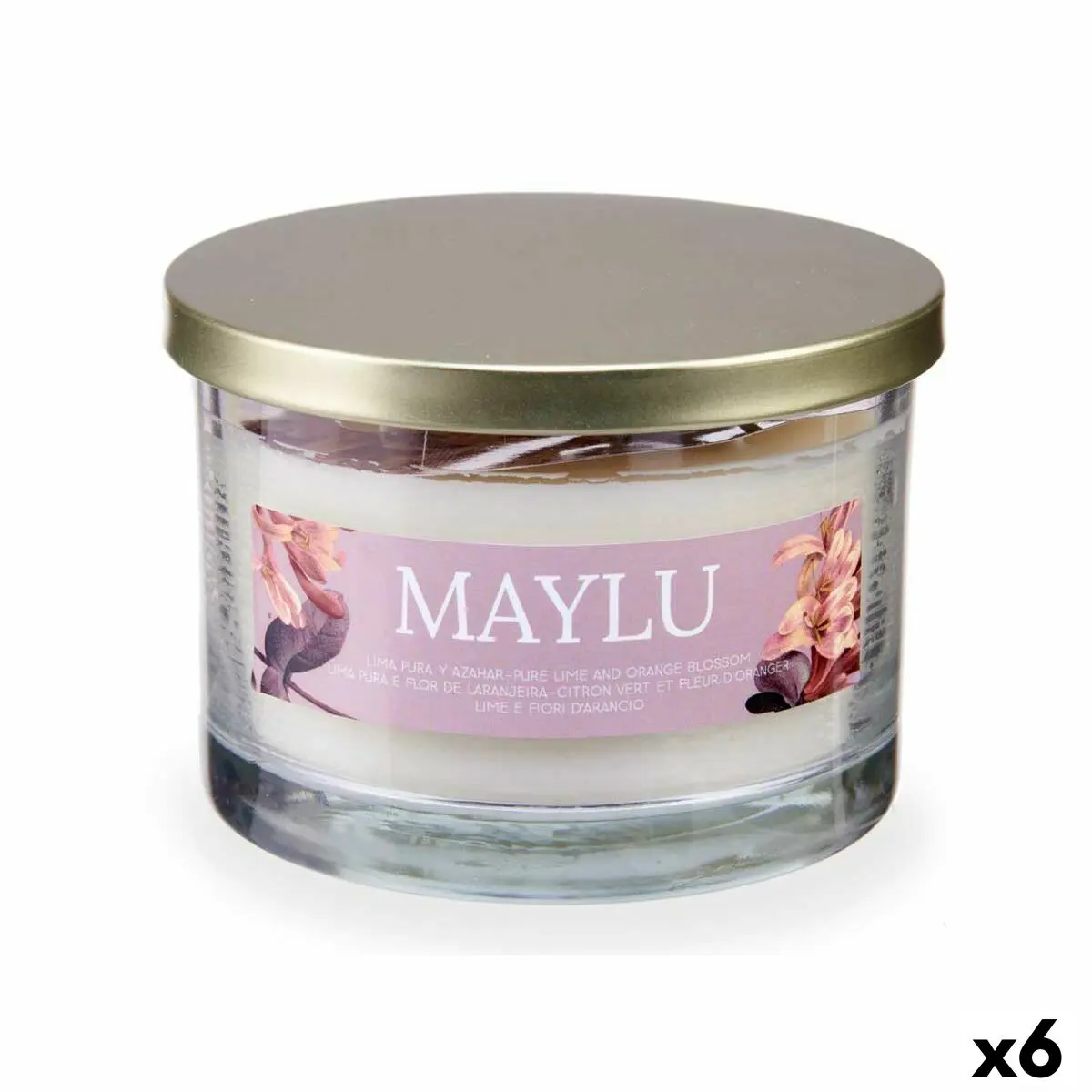 Candela Profumata Maylu 400 g (6 Unità)