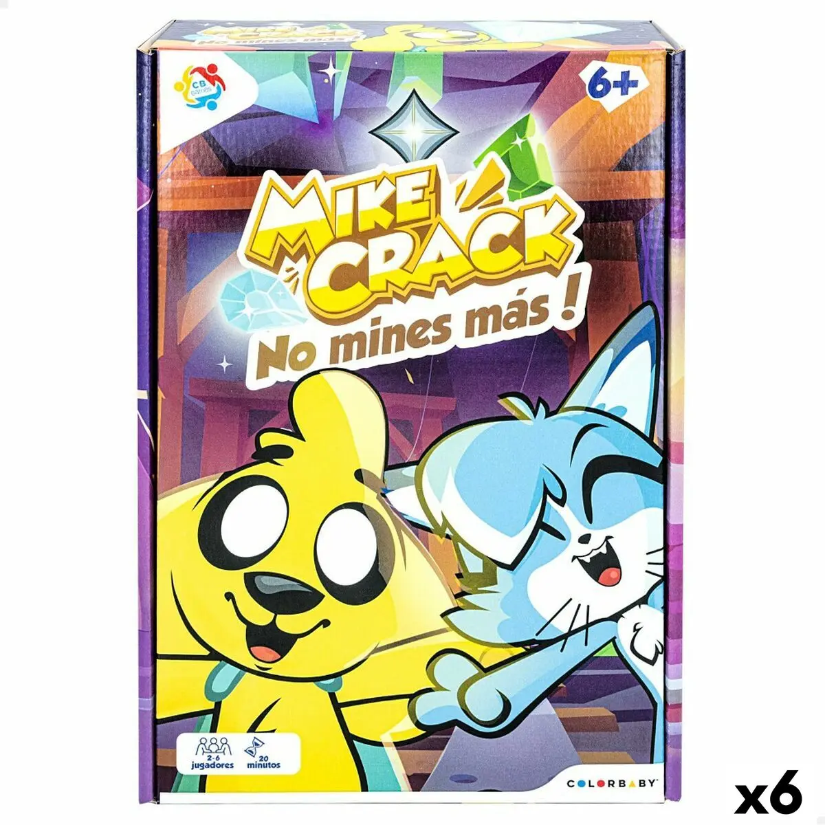 Carte da Gioco Mikecrack (6 Unità)