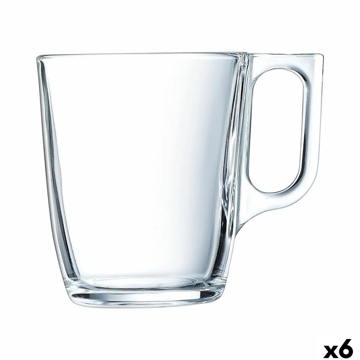 Tazza Mug Arcoroc Voluto Trasparente 250 ml (6 Unità)