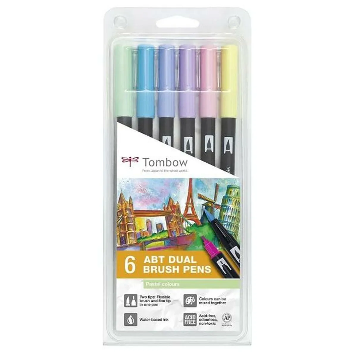 Set di Pennarelli Tombow ABT Dual Multicolore