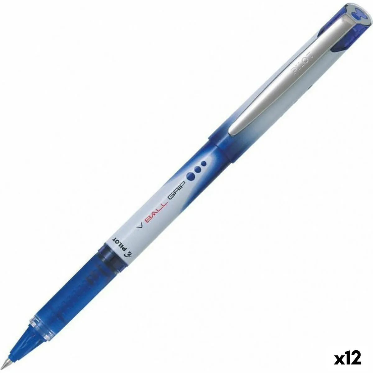 Penna Roller Pilot V Ball Grip 0,5 mm Azzurro (12 Unità)