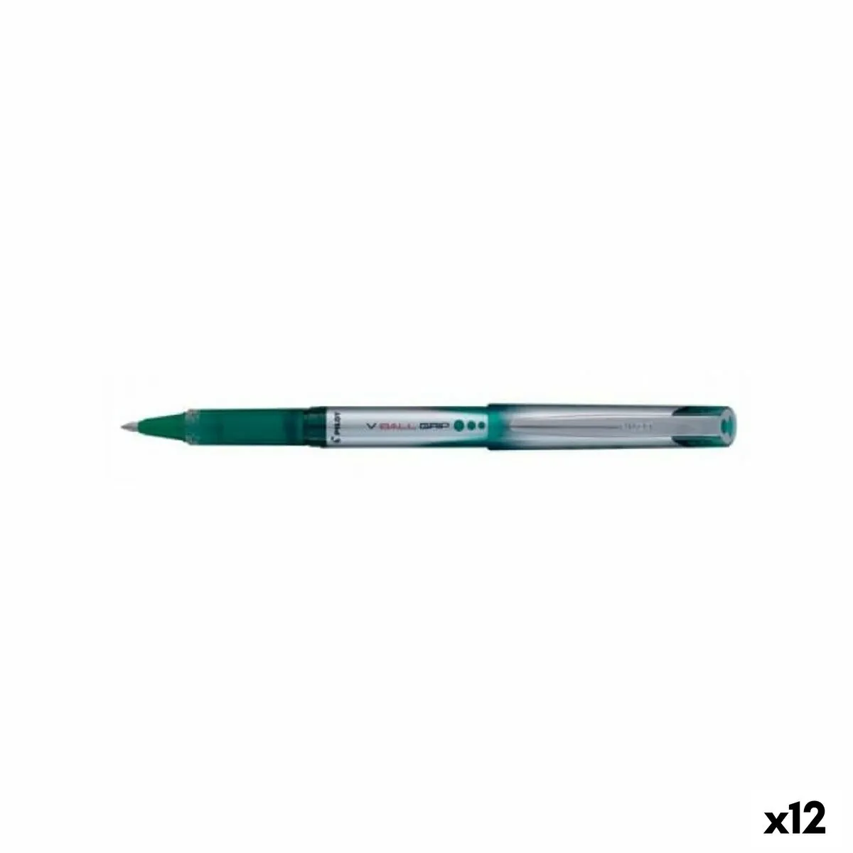 Penna Roller Pilot V Ball Grip Verde 0,5 mm (12 Unità)