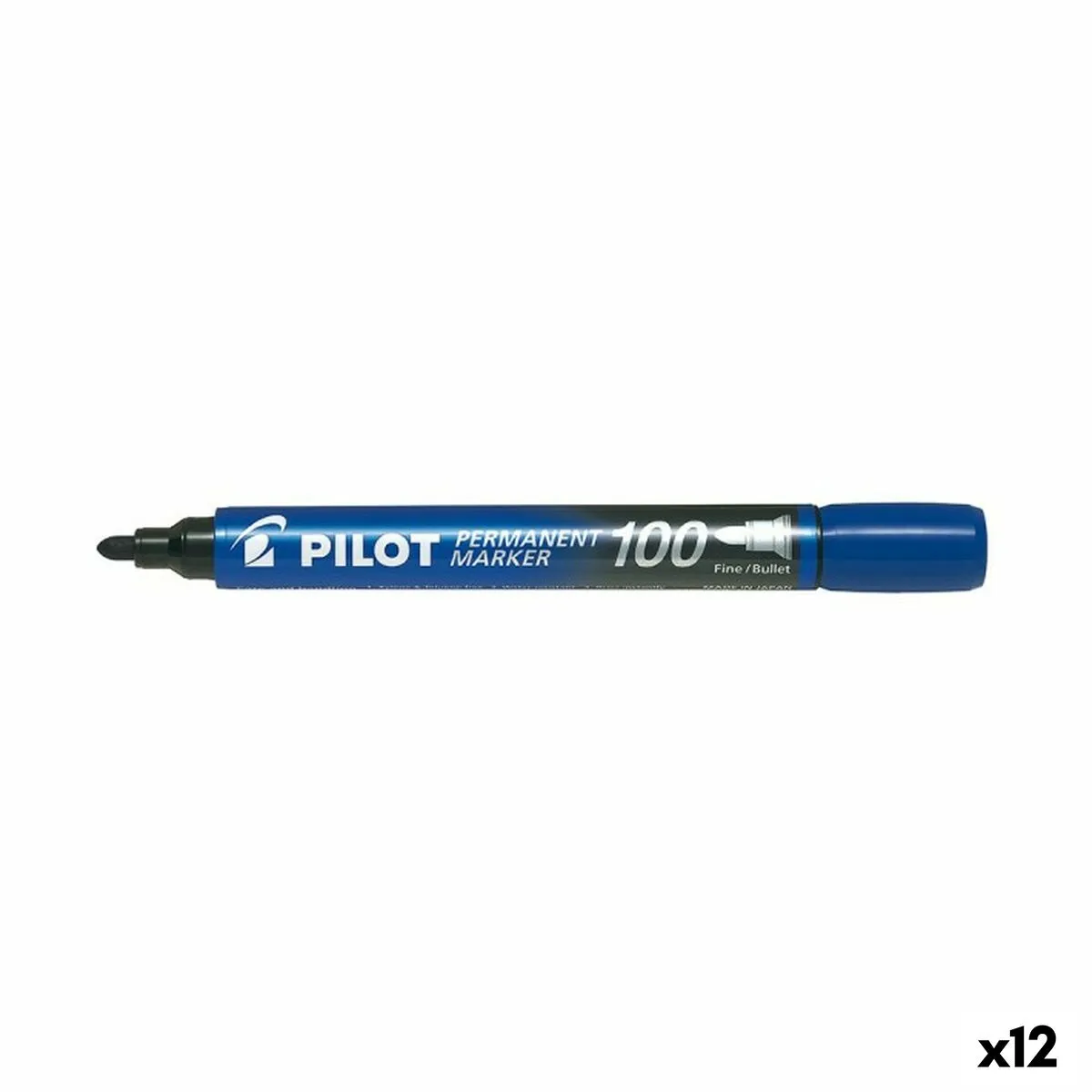 Marcatore permanente Pilot SCA-100 Azzurro (12 Unità)