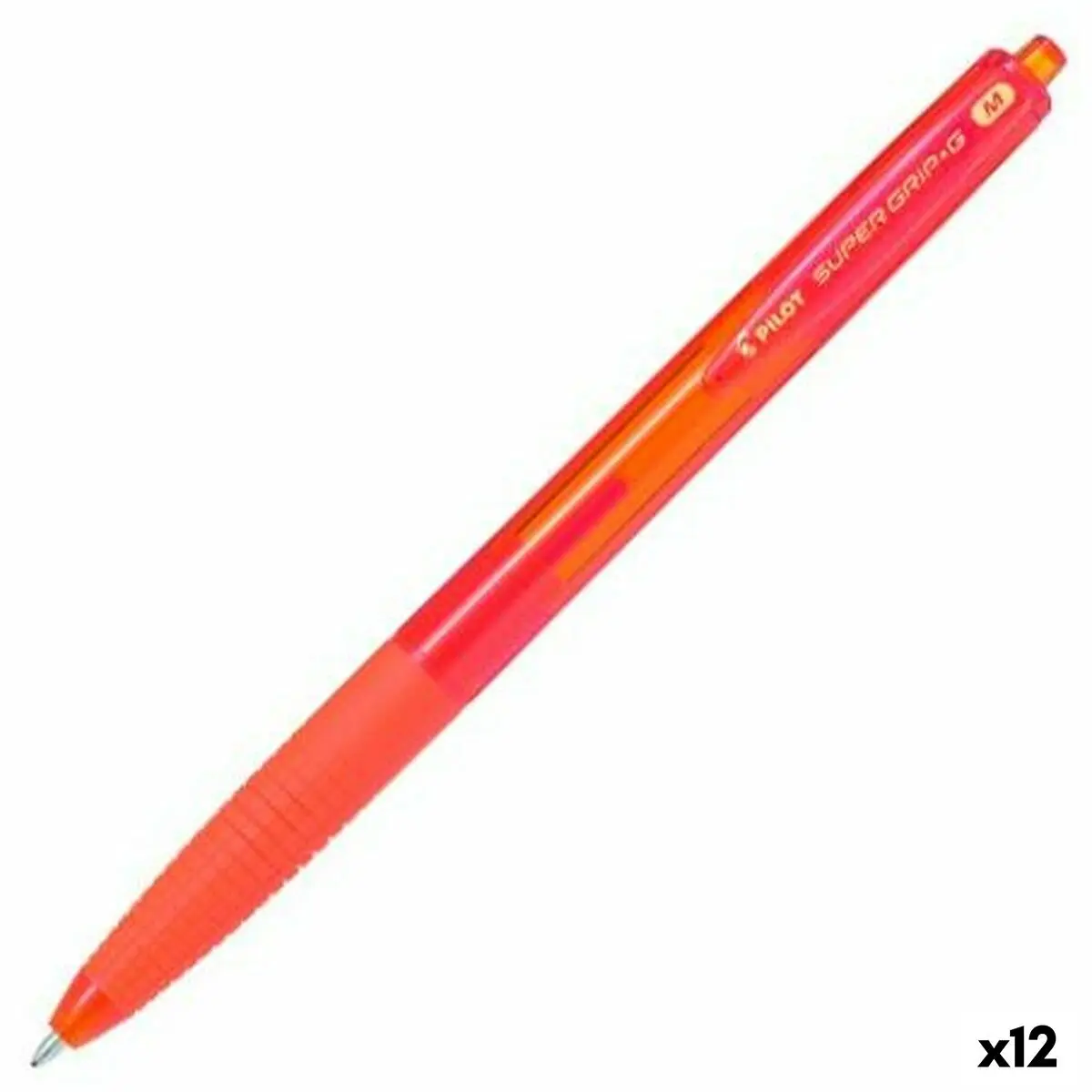 Penna Pilot Supergrip G Arancio 0,4 mm 1 mm (12 Unità)