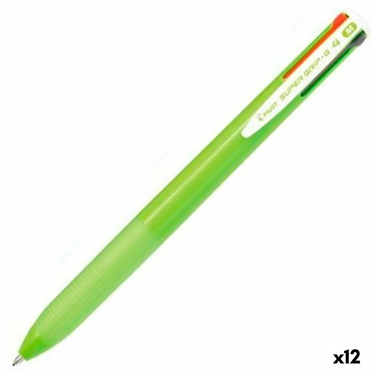 Penna Pilot Supergrip G4 Lime 0,4 mm (12 Unità)