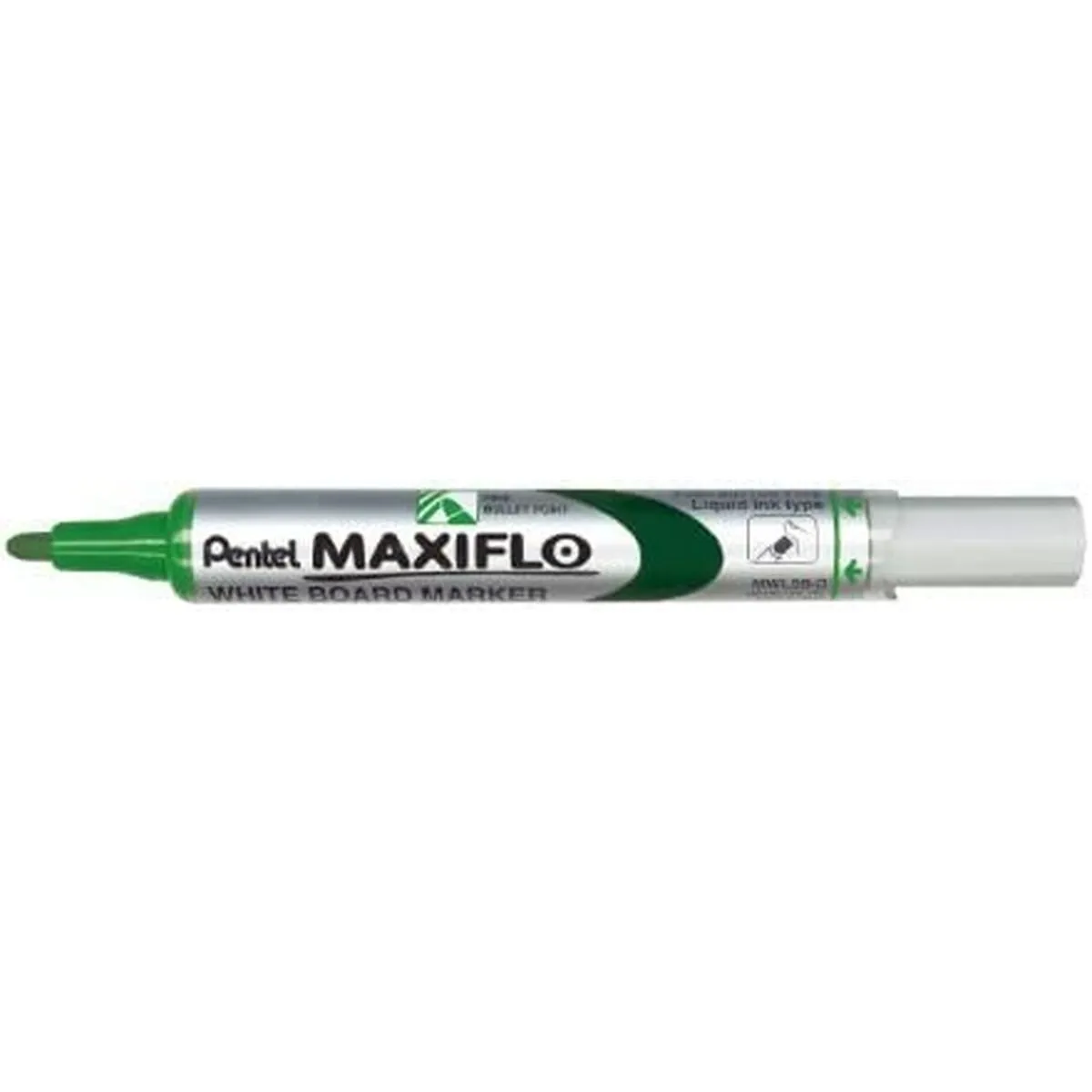 Pennarelli a gesso liquido Pentel Maxiflo MWL-5S Verde (12 Pezzi)