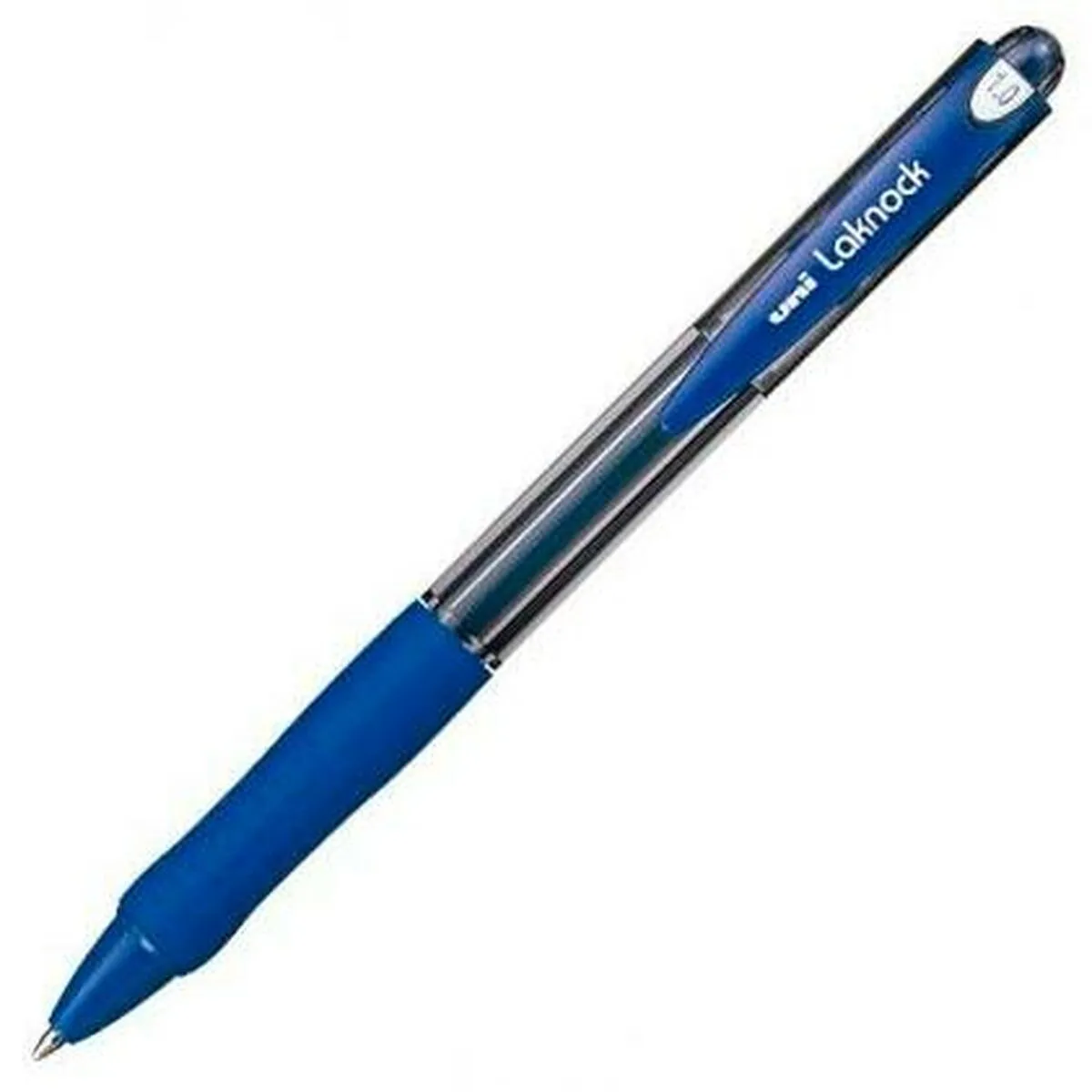 Penna a inchiostro liquido Uni-Ball Rollerball Laknock SN-100 Azzurro 0,4 mm (12 Pezzi)