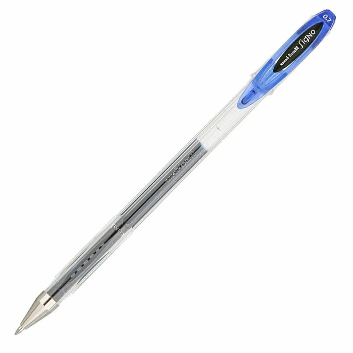 Penna a inchiostro liquido Uni-Ball Rollerball Signo Basicos UM-120 Azzurro 0,5 mm (12 Pezzi)