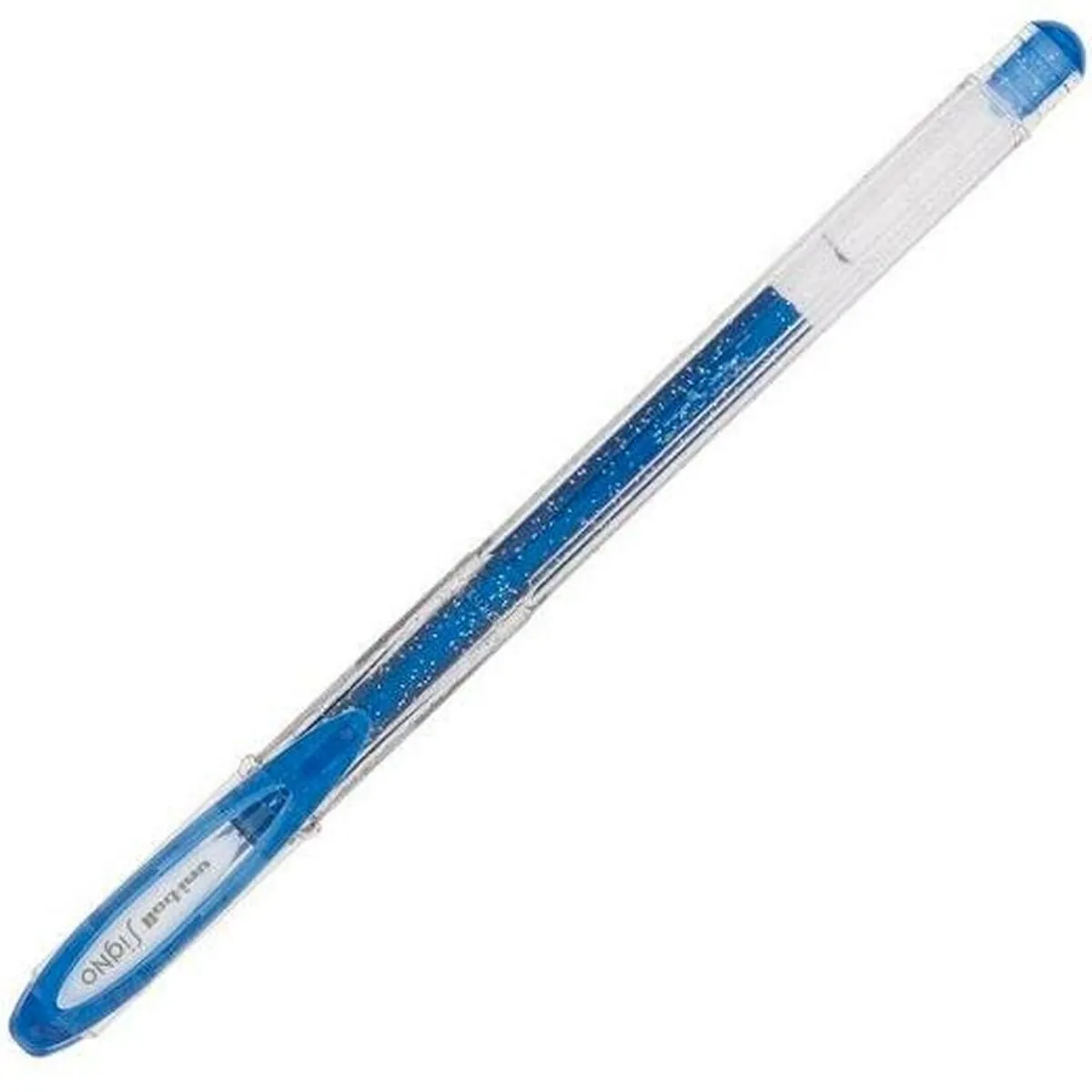 Penna a inchiostro liquido Uni-Ball Sparkling UM-120SP Azzurro 0,5 mm (12 Pezzi)