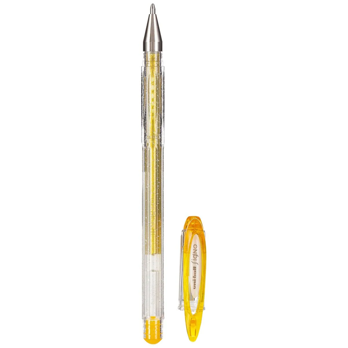 Penna a inchiostro liquido Uni-Ball Sparkling UM-120SP Dorato 0,5 mm (12 Pezzi)