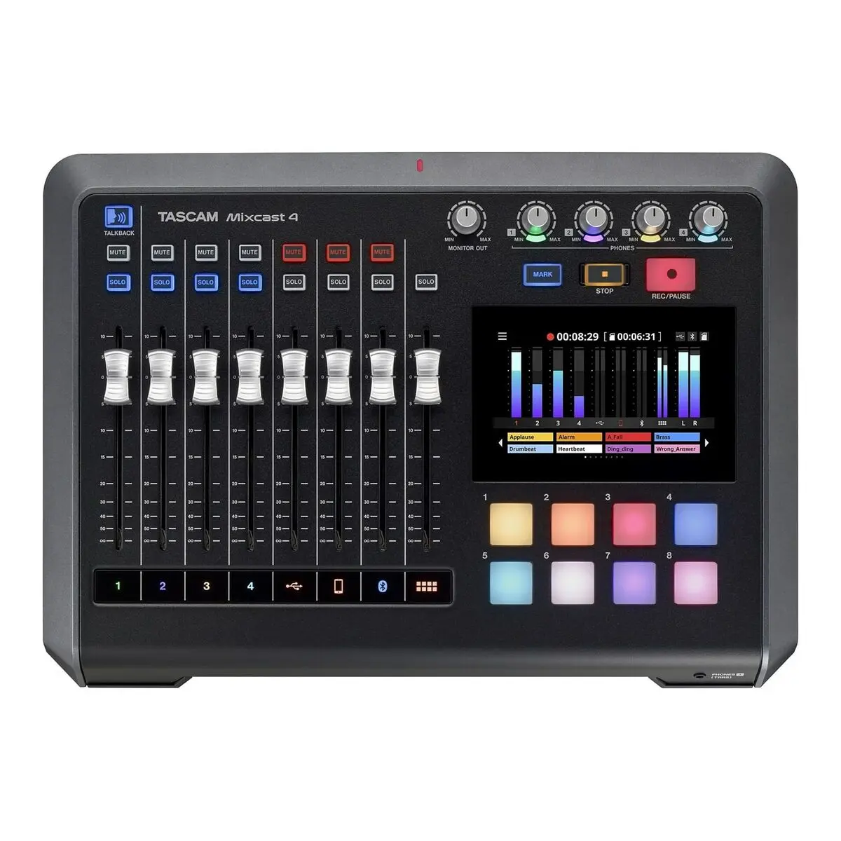 Tavolo da DJ Tascam MIXCAST 4