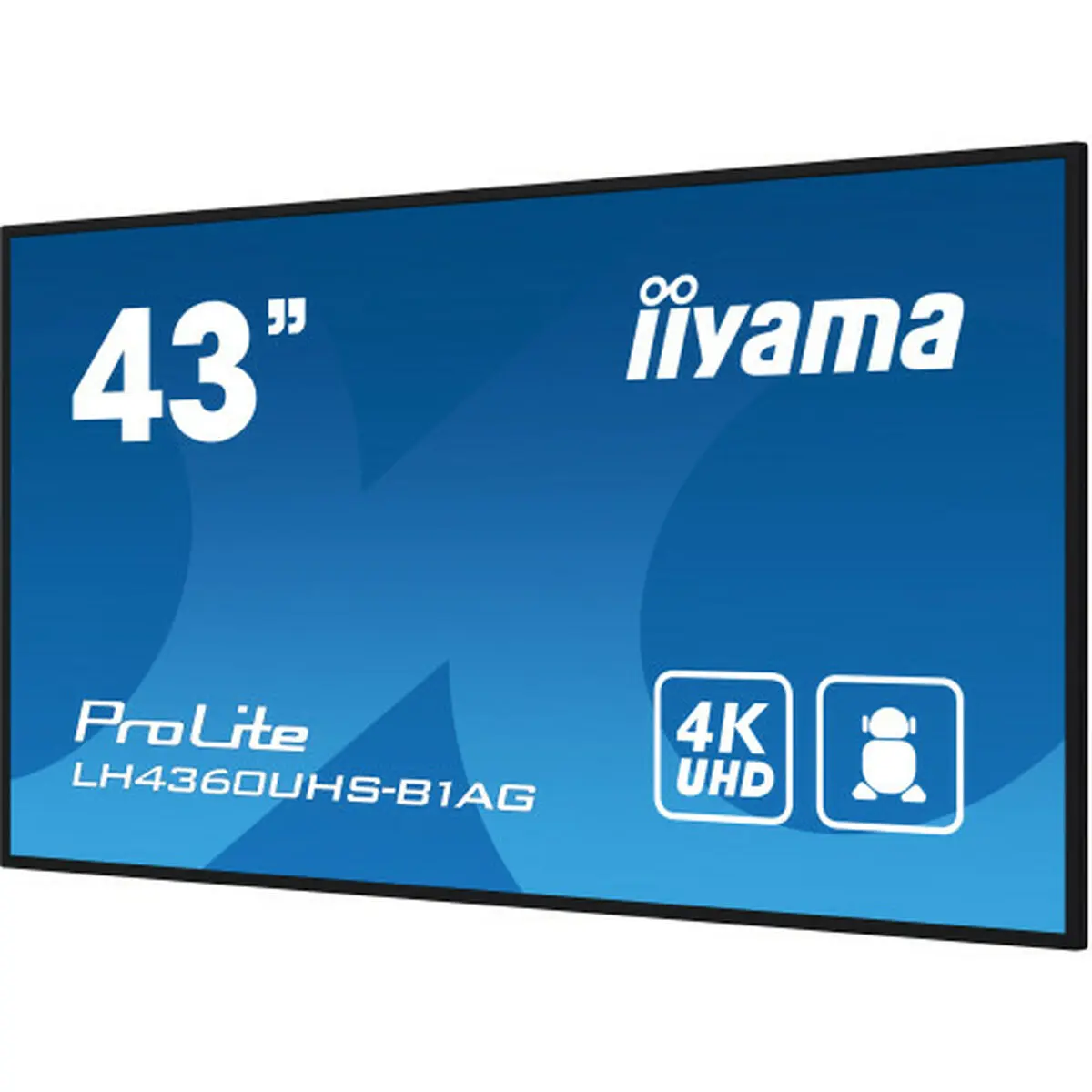 Monitor Videowall Iiyama LH4360UHS-B1AG 43" 4K Ultra HD 60 Hz