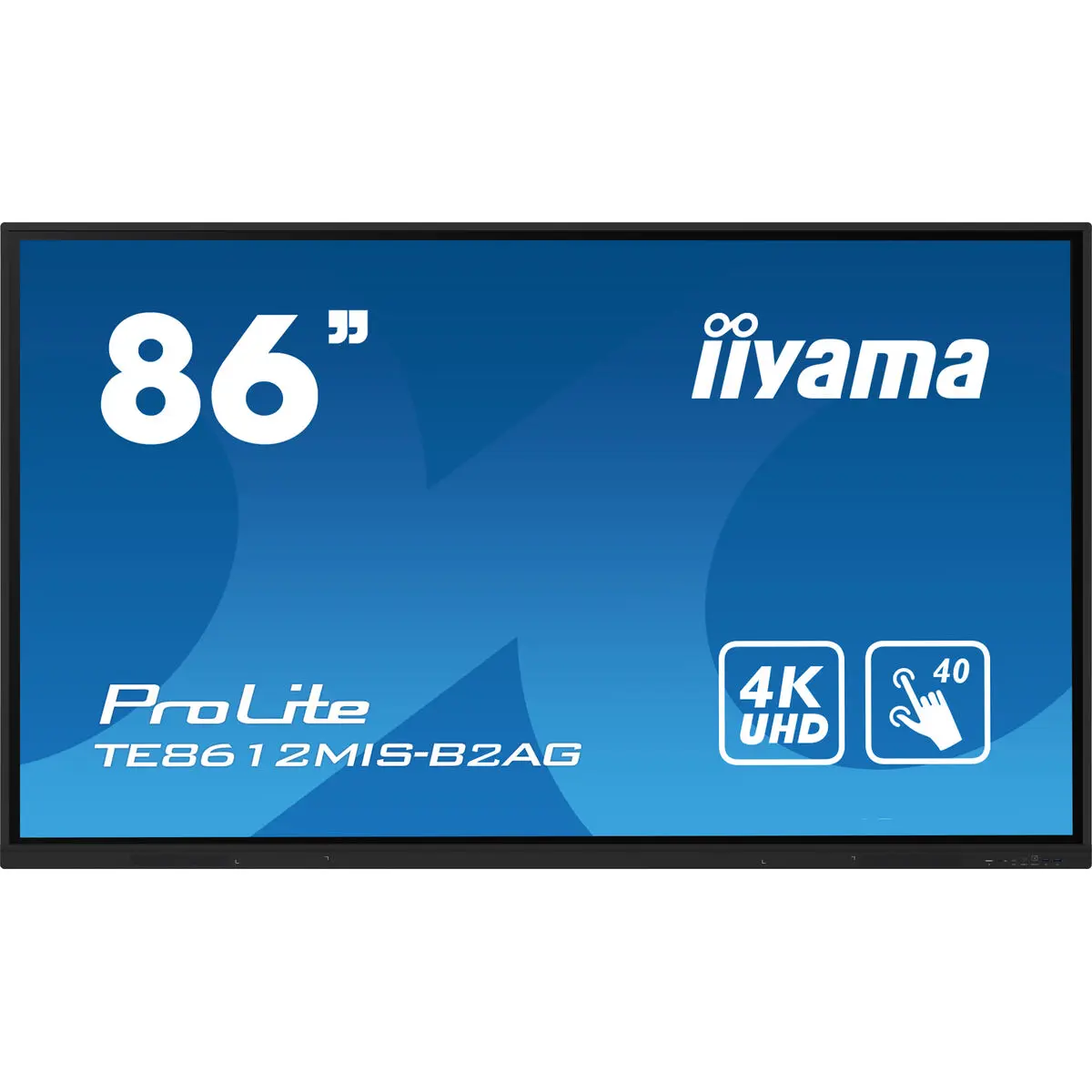 Monitor Videowall Iiyama TE8612MIS-B2AG 4K Ultra HD 86" 60 Hz