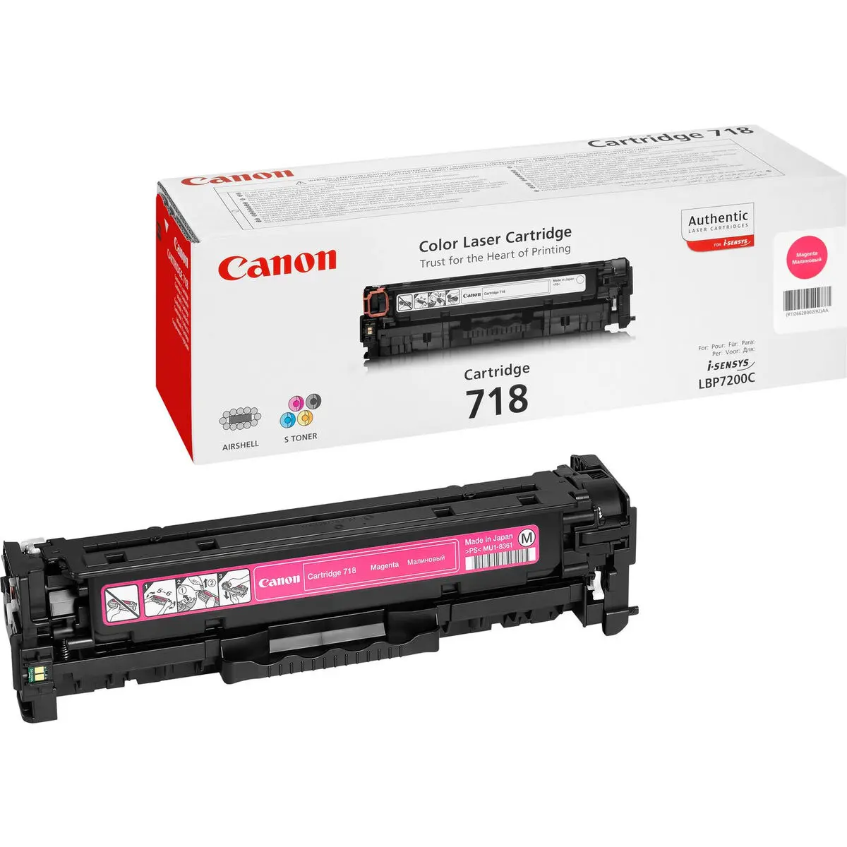 Toner Originale Canon 2660B014 Magenta