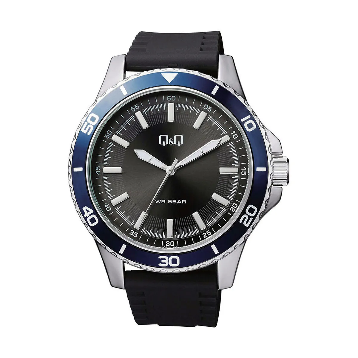 Orologio Uomo Q&Q QB24J302Y Nero (Ø 48 mm)