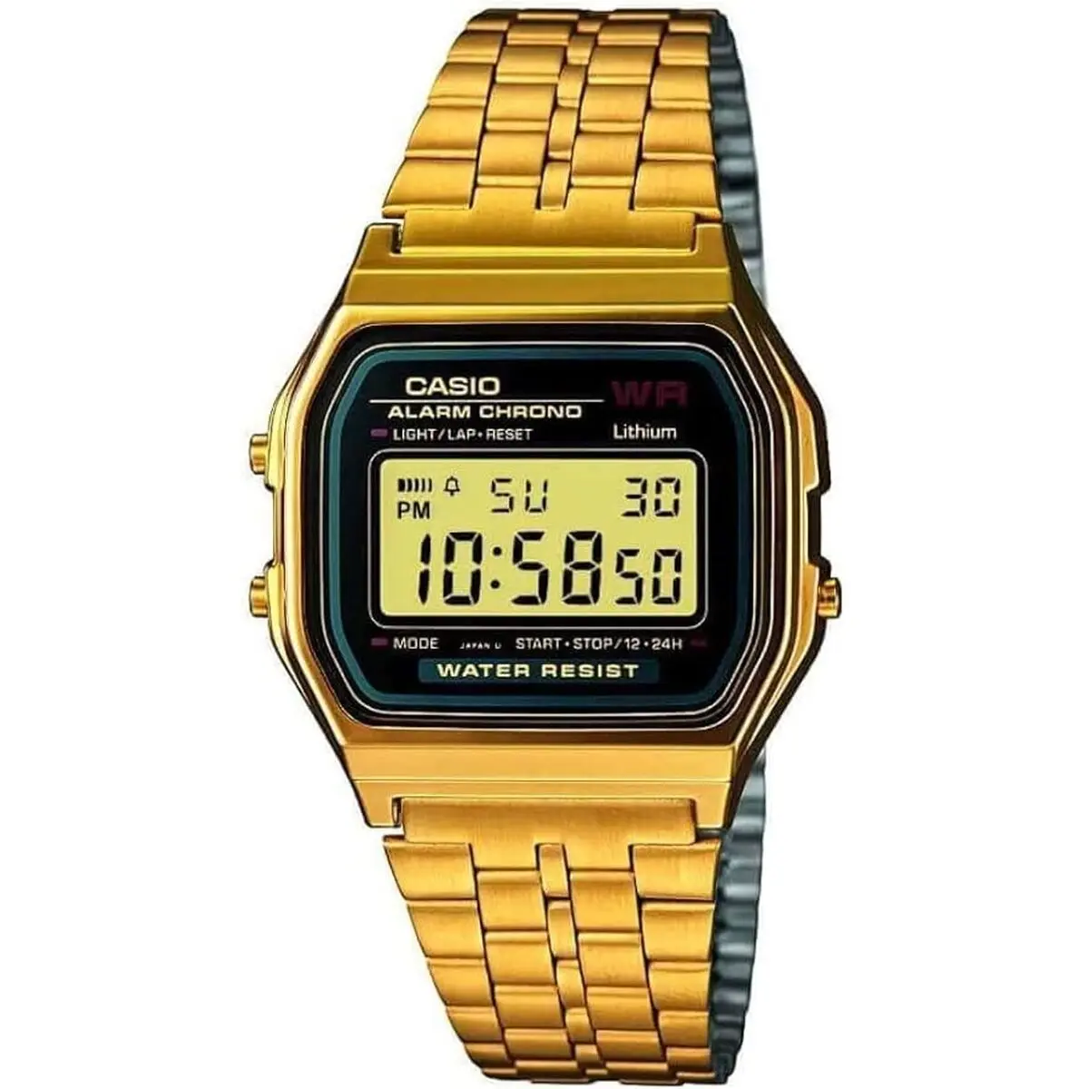 Orologio Unisex Casio VINTAGE ICONIC - Gold Dorato (Ø 33 mm) (Ø 34 mm)