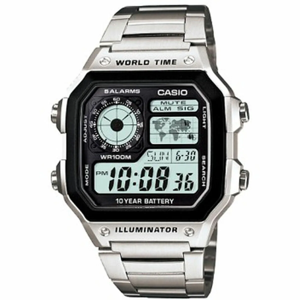 Orologio Unisex Casio AE-1200WHD-1AVEF