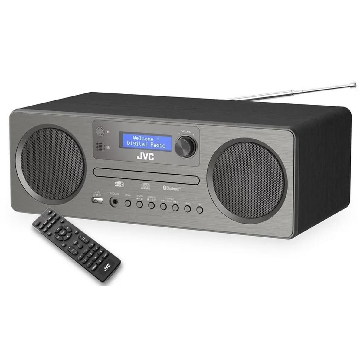 Mini impianto Stereo JVC RD-E861B-DAB