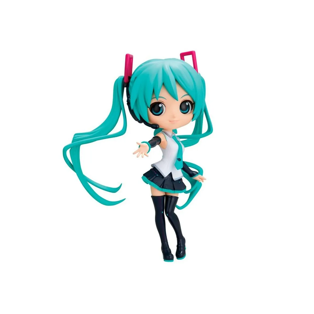 Statuina da Collezione Bandai Q POSKET - HATSUNE MIKU - V4X STYLE