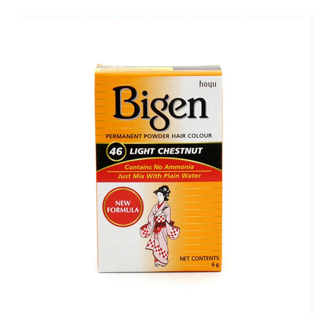 Tintura Permanente Bigen 46 Light Nº46 Light Chestnut (6 gr)