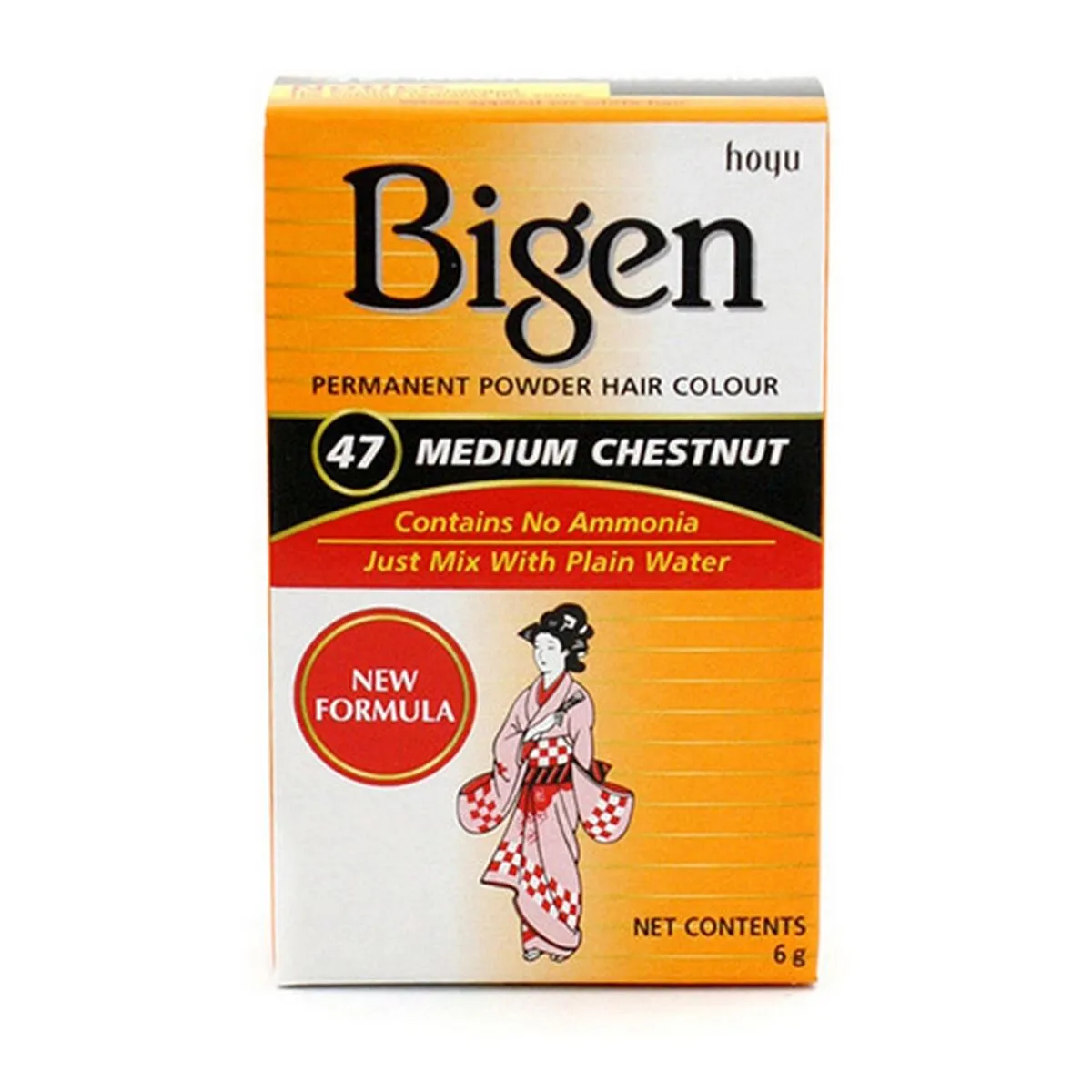 Tintura Permanente Bigen 47 Medium Chestnut  (6 g)