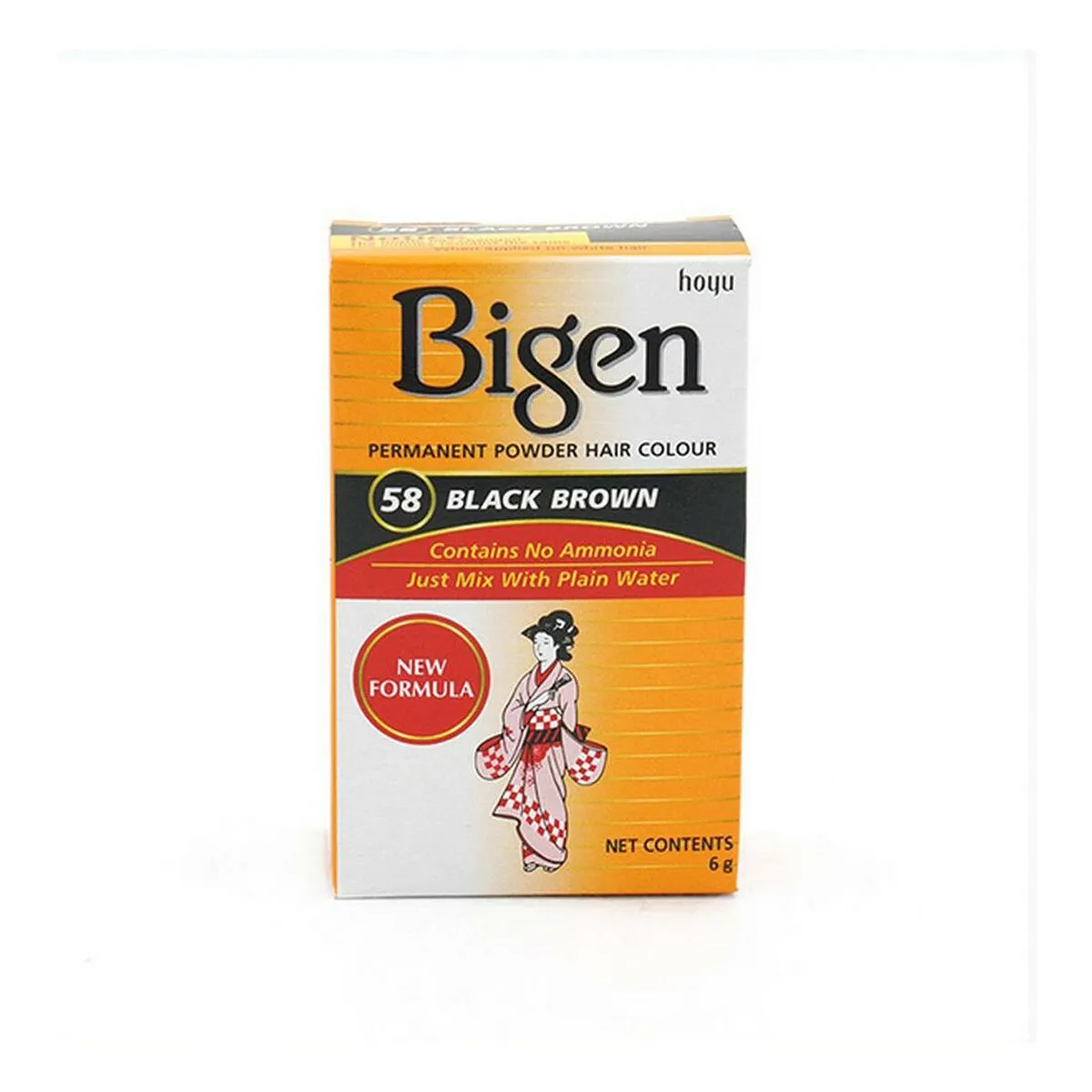 Tintura Permanente Bigen 58 Black Nº58 Black Brown (6 gr)