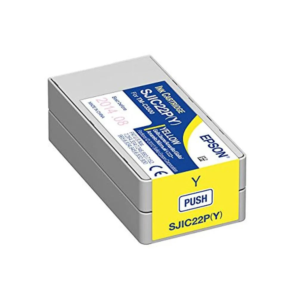 Cartuccia ad Inchiostro Originale Epson SJIC22PY Giallo