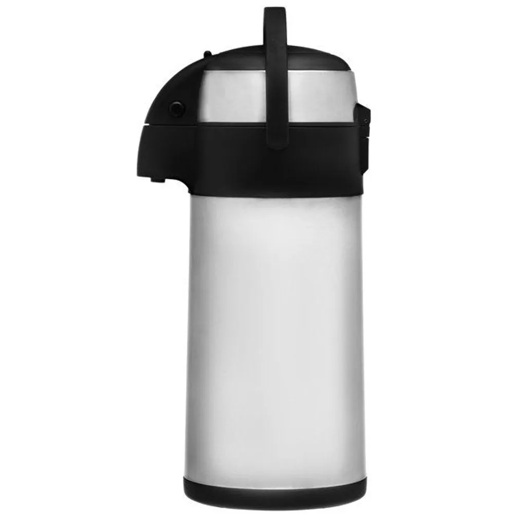 Caraffa Pompa Dispenser Thermos Acciaio 5 LT Contenitore Per Bevande Calde (1)