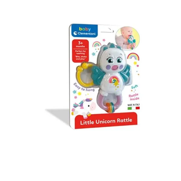 RATTLES TEETHING UNICORN