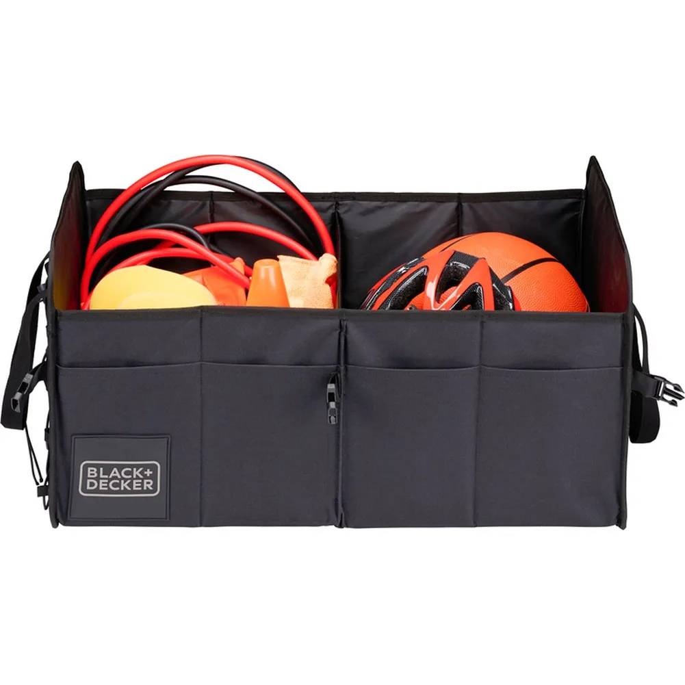 BLACK+DECKER Organizer Borsa da Bagagliaio Pieghevole Baule Portaoggetti per Auto (1)