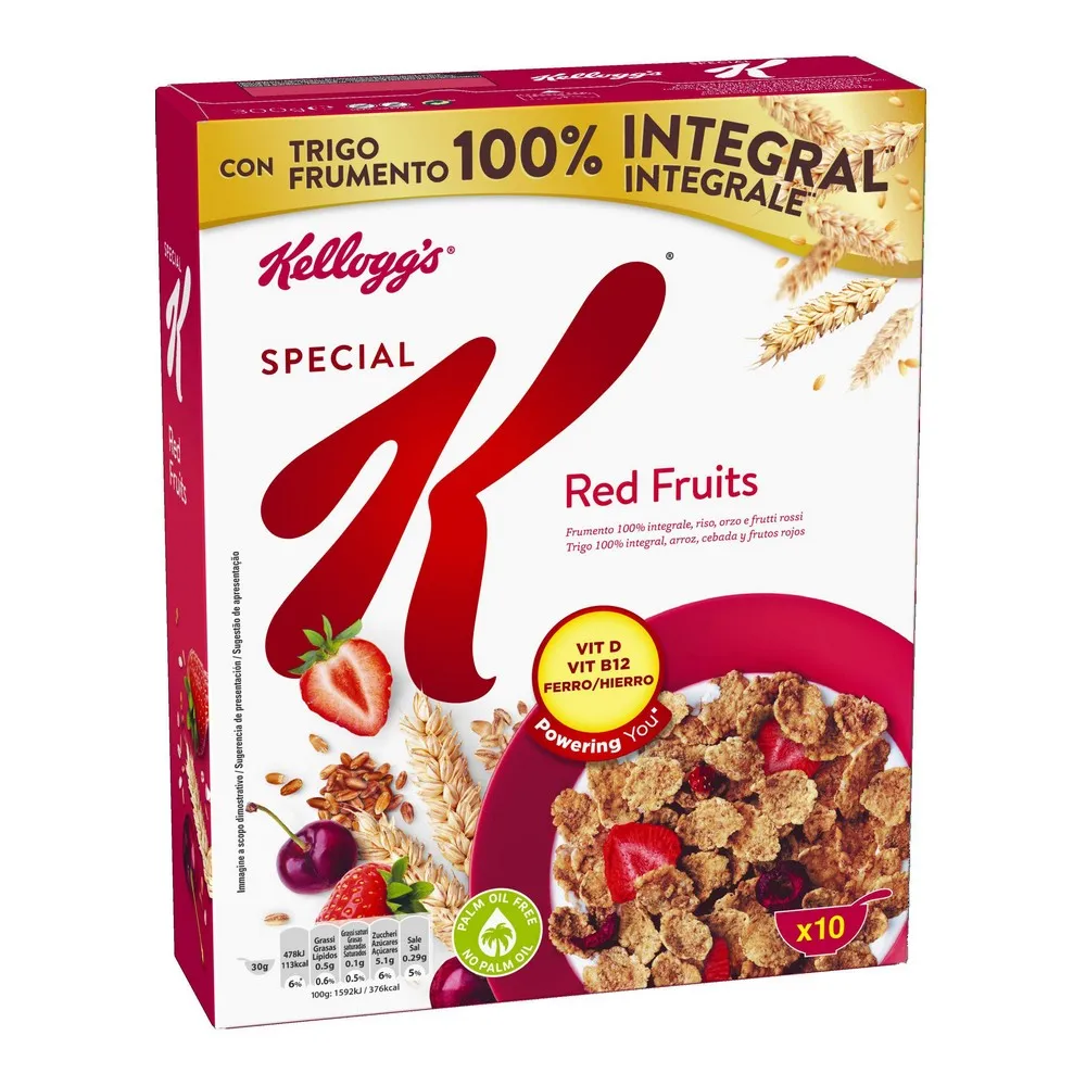 Cereali Kellogg's Special K Frutti rossi (300 g)