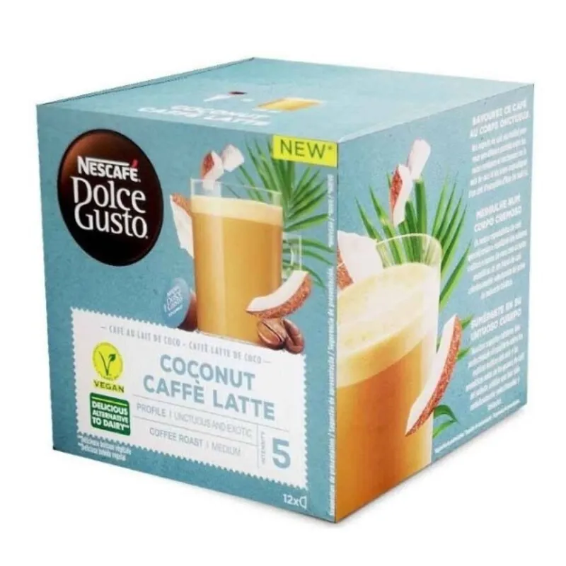 Capsule di caffè Dolce Gusto Caffellatte Cocco (12 uds)