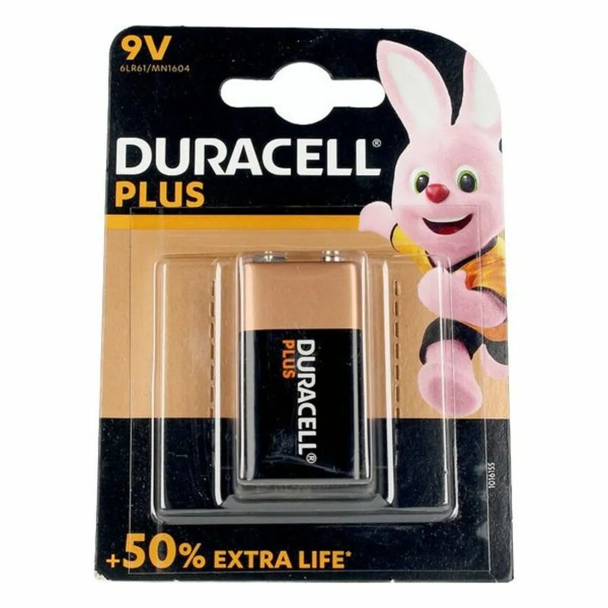 Batteria Alcalina Plus Power DURACELL Plus Power 6LR61/MN1604